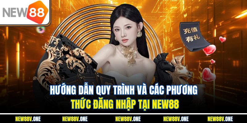 Hướng dẫn quy trình và các phương thức đăng nhập tại New88